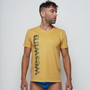 Performance technical t-shirt luppo weswim365 – Mustard